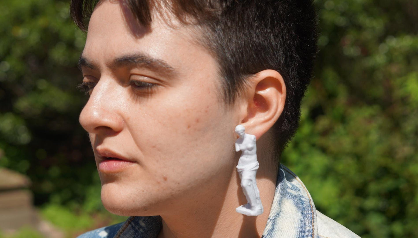 Venus de Milo; Aphrodite Earrings