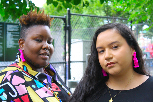 Venus de Milo; Aphrodite Earrings (in Hot Pink)