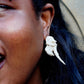 Ivory Crown; Elephant Skull Earrings
